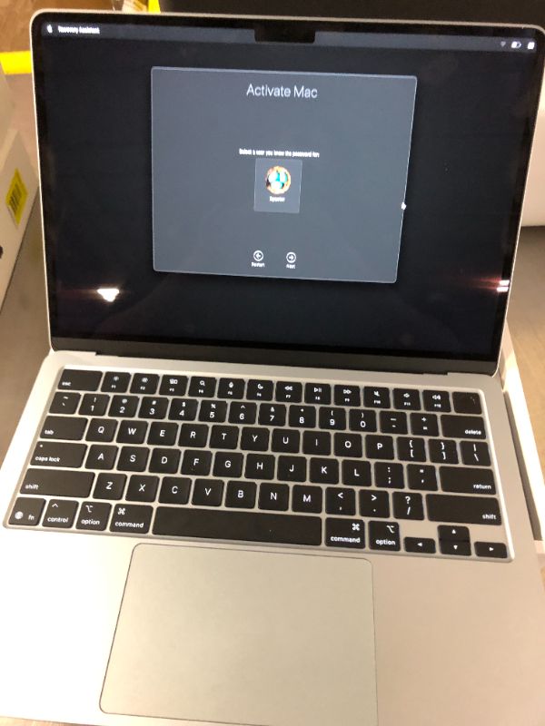 Photo 1 of LOCKED -----Apple 2025 MacBook Air 13-inch Laptop with M4 chip: Built for Apple Intelligence, 13.6" Liquid Retina Display, 16GB Unified Memory, 256GB SSD Storage, 12MP Center Stage Camera, Touch ID, Sky Blue— MISSING CHARGERS