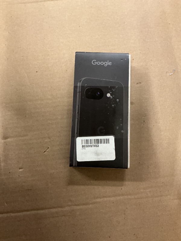 Photo 1 of Google Pixel 9a with Gemini - Unlocked Android Smartphone with Incredible Camera and AI Photo Editing, All-Day Battery, and Powerful Security - Obsidian - 128 GB