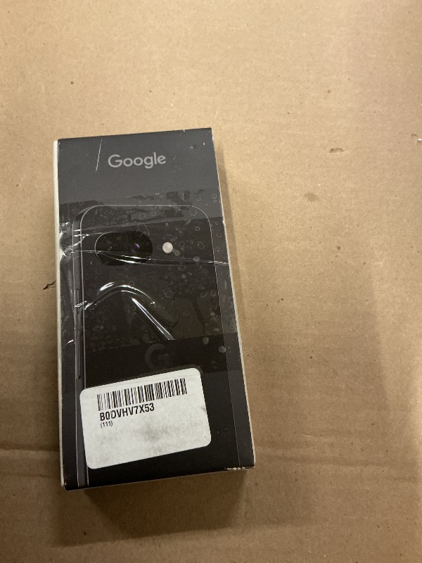Photo 1 of Google Pixel 9a with Gemini - Unlocked Android Smartphone with Incredible Camera and AI Photo Editing, All-Day Battery, and Powerful Security - Obsidian - 128 GB