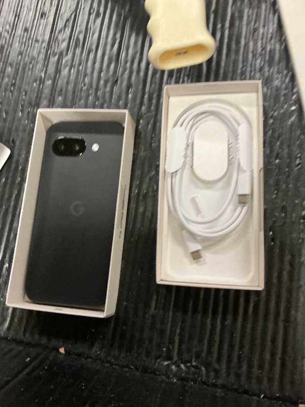 Photo 1 of Google Pixel 9a with Gemini - Unlocked Android Smartphone with Incredible Camera and AI Photo Editing, All-Day Battery, and Powerful Security - Obsidian - 128 GB