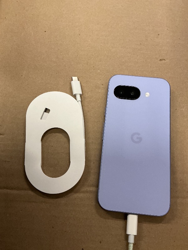 Photo 1 of Google Pixel 9a with Gemini - Unlocked Android Smartphone with Incredible Camera and AI Photo Editing, All-Day Battery, and Powerful Security - Iris - 128 GB