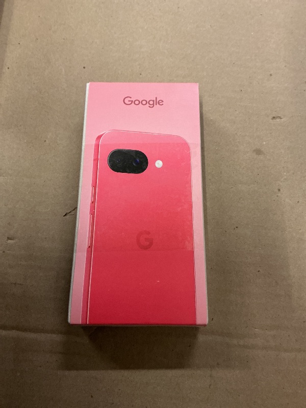 Photo 1 of Google Pixel 9a with Gemini - Unlocked Android Smartphone with Incredible Camera and AI Photo Editing, All-Day Battery, and Powerful Security - Peony - 128 GB
