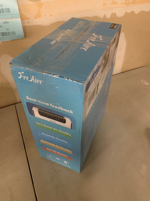 Photo 1 of Air Purifiers for Home Large Room, Cover Up to 2600 Ft² with Washable Filters, Powerful Turbo Mode, PM2.5 Air Quality Display, 22dB Sleep Mode, Air Cleaner for Pets Hair, Smoke, Odors, HAP607, White