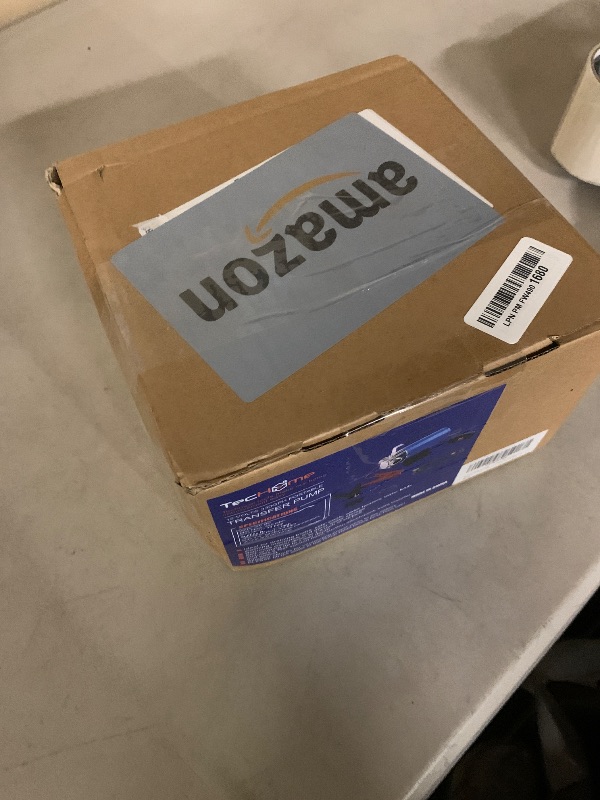 Photo 1 of 12V Portable Electric Utility Water Transfer Pump, with ON/OFF Switch and Suction Hose Kit.