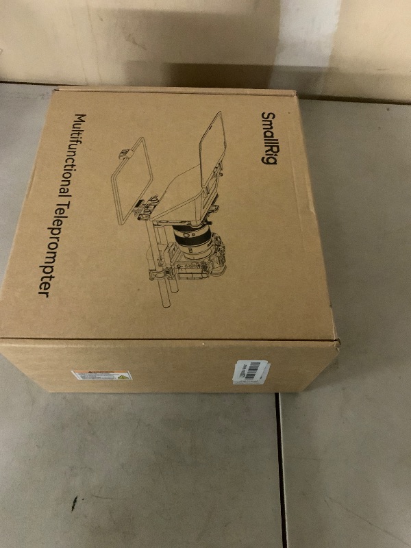 Photo 1 of SMALLRIG Teleprompter for iPad Tablet up to 11 inch, NOT for Smartphone, SmallGoGo APP Supports PDF Picture Word TXT, Must Work with 15mm LWS Baseplate for Mirrorless DSLR Camcorder - 3646