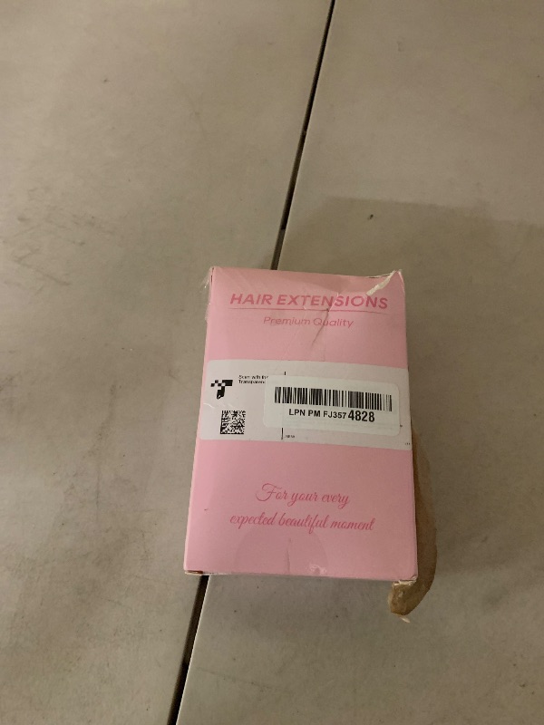 Photo 1 of 14 Inch Ponytail Extension - Wavy Pony Tails Hair Extensions, Claw Clip Ponytail Extension, Synthetic Hair Extensions Ponytail, Clip on Ponytails for Women (Light Brown With Beige Highlights)