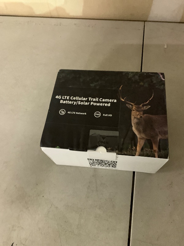 Photo 1 of 4G LTE Cellular Security Camera Wireless Outdoor, 2K No WiFi Security Cellular Camera Solar Powered with Color Night Vision, PIR Motion Sensor AI Tracking for Farm/RV Update