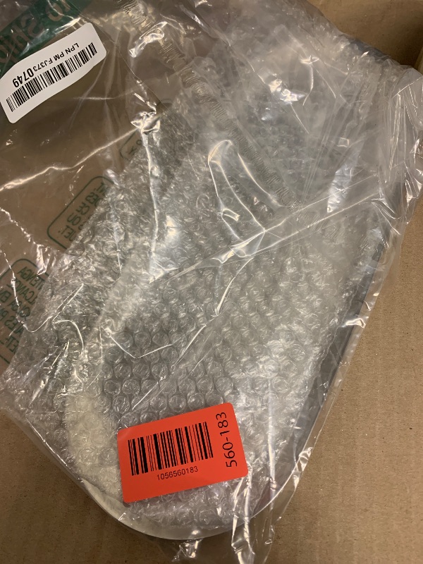 Photo 1 of Silver Oval Vanity Tray, Stainless Steel Jewelry Tray, Bathroom Tray, Makeup Cosmetic Trays,Towel Napkin Tray,Storage Organizer,11.8 x 4.8 inches (L*W), Large