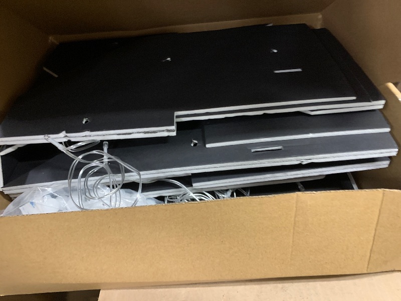 Photo 1 of 4FT Marquee Light Up Numbers, Black Giant Marquee Number Big Mosaic Number for 21th Birthday Party Decorations Backdrop 21 Anniversary Decor, Pre-Cut Frame Large Number 21