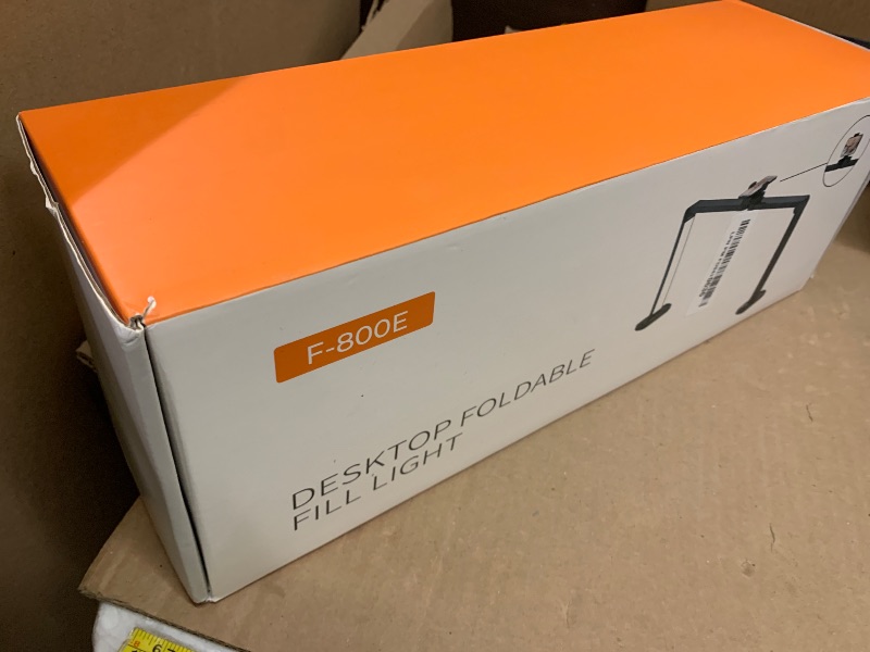 Photo 1 of KIRKAS 34inch Large Half Moon Light for Nail Tech, 456 LEDs 3 Color Modes Infinitely Knob Arch Light with Phone Holder Charging Function, Foldable Nail Desk Lamp for Eyelash Extension, Tattoo-White