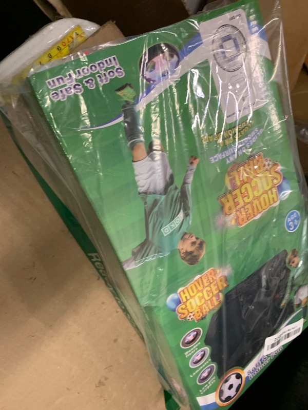 Photo 1 of 2 Pack Hover Soccer Ball with 8 Pcs Batteries, Air Floating Soccer Toy with LED Lights and Foam Bumper, Indoor Games for Kids 4-8-12, Toys Gifts for 3 4 5 6 7 8 9 Year Old Boys Girls