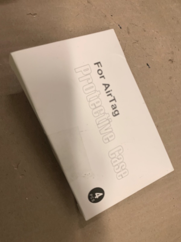 Photo 1 of 4Pack,Compatible with Airtag Holder Case with Keychain IPX8 Waterproof,Shockproof GPS Tag Tracker Cover [Anti-Scratch] [PC+Silicone] for Item Finders Case for Pets,Kids,Luggages-Black/Blue/Green/Red