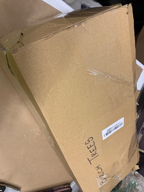 Photo 1 of 2-Pack 4FT Lighted Birch Trees (Higher Size & Floor Standing), 96 LED Twinkling Birch Christmas Tree Lights for Indoor & Outdoor, 2 Modes Warm White Tree Lights for Christmas Thanksgiving Home Decor