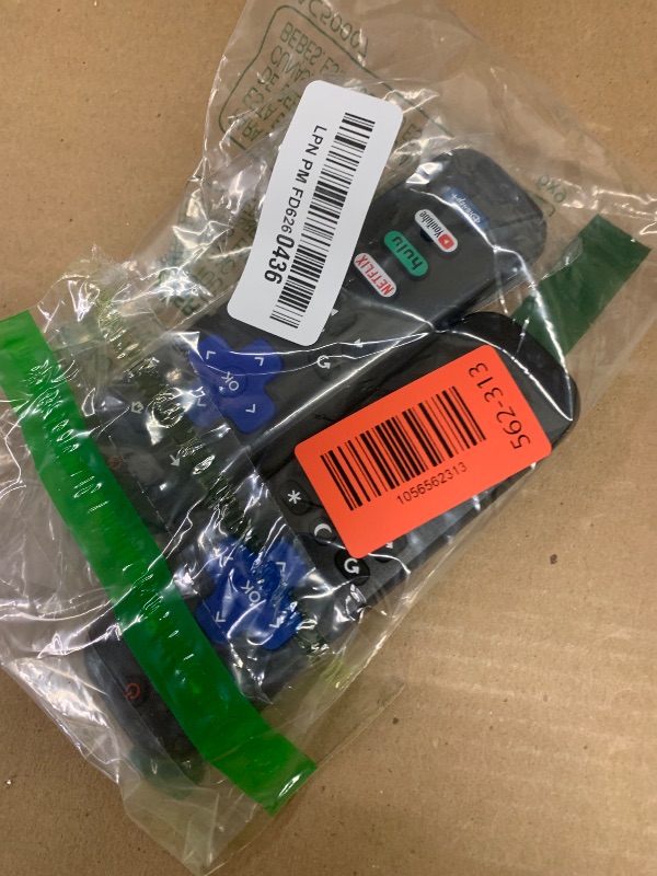 Photo 1 of (Pack of 2) Replacement Remote Control Only for Roku TV, Compatible for TCL Roku/Hisense Roku/Onn Roku/Sharp Roku/Element Roku/Westinghouse Roku/Philips Roku Smart TVs (Not for Roku Stick and Box)