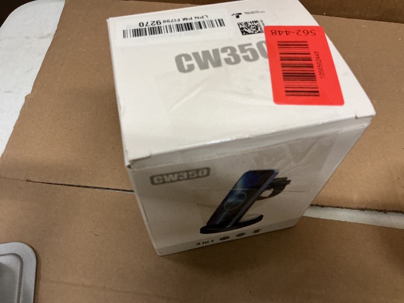 Photo 1 of 3 in 1 Charging Station for iPhone - Wireless Charger for Apple Products Multiple Devices - Charging Dock Stand for AirPods (for iPhone 17 16e 16 15 14 13 pro 12 11 X Max)