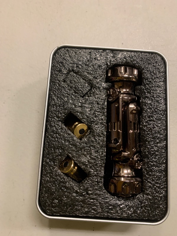 Photo 1 of 4 in 1 Metal Fidget Gun Toy Shoot+ Spinner+ Ratchet+ Slider Finger Fidget Toys Adults EDC ADHD Focus Anxiety Stress Relief Boredom Office Travel Toy (Titanium Color)