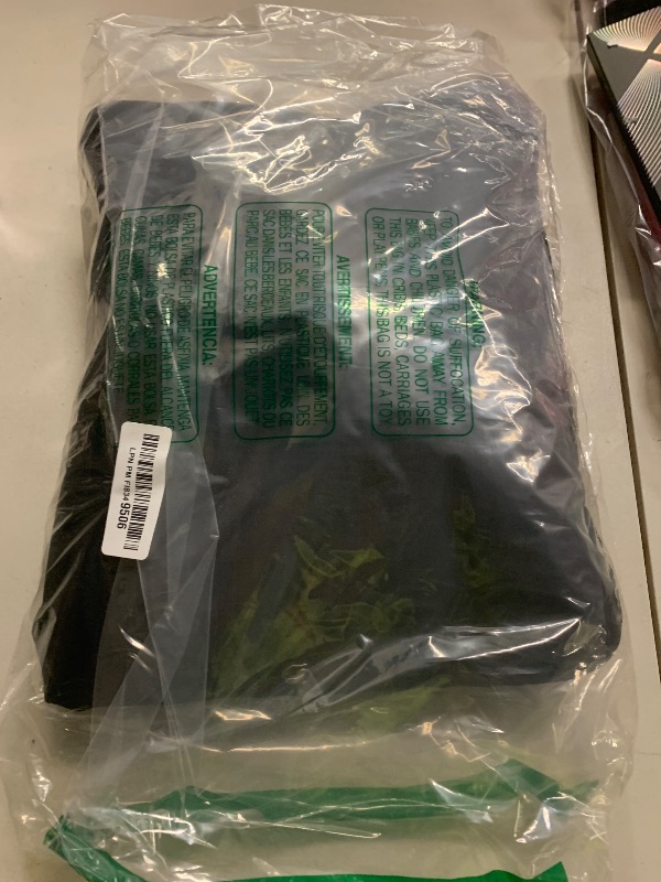 Photo 1 of 120L Foldable Large Travel Duffle Bag for Men and Women, Packable Duffel Bags with Shoe Compartment, Water Repellent & Tear Resistant (Black)