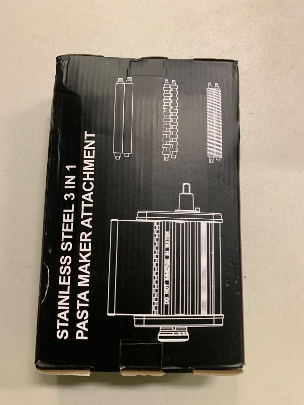 Photo 1 of 3 in 1 Pasta Attachment for KitchenAid Stand Mixer, All Metal Pasta Maker KitchenAid Attachment, Pasta Sheet Roller, Spaghetti Cutter, Fettuccine Cutter Maker Accessories and Cleaning Brush by Gvode