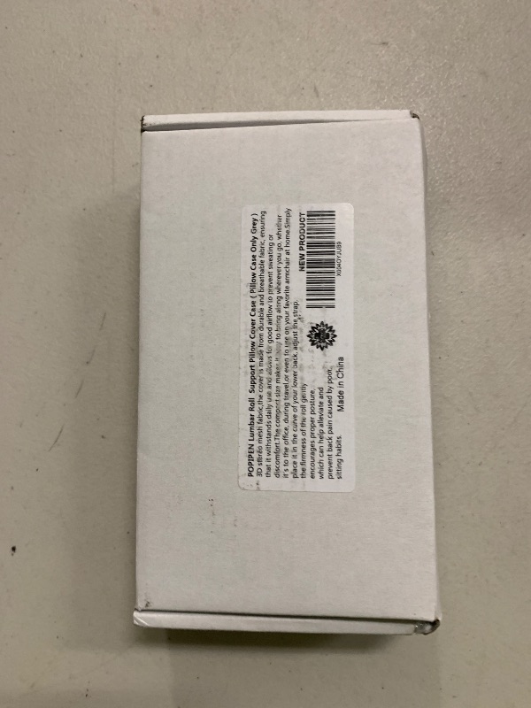 Photo 1 of 1Pcs Lumbar Roll Support Pillow Cover– Low Back Lumbar Support for Office Chair & Car Seat Back Support Cushion, Relieving Back Pain & Improving Posture,(Pillow Case Only)