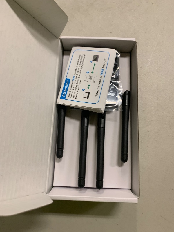 Photo 1 of 12880 Sq.Ft Range WiFi Extender Signal Booster Dual Band 5GHz/2.4GHz, 105-Device Compatibility, Simple Installation, WiFi Extender