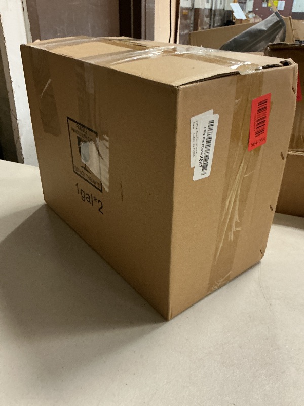 Photo 1 of 2 PCS 1 Gallon Drink dispenser, Glass Beverage Dispenser With Wood Stand, Large Water Drink Dispensers for Parties With Stainless Steel Spigot, Ideal for Lemonade,Juice, Tea, and Party Drinks