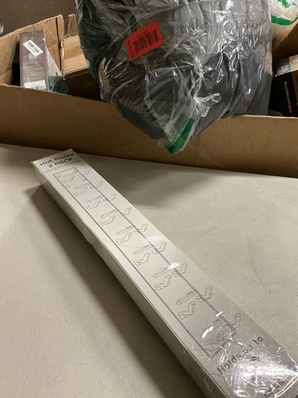 Photo 1 of 2 Pack Hat Organizer for Baseball Caps, Strong Adhesive Hat Rack for Wall, Multilayer Hat Storage Display Holder, Wall Mounted Hat Hooks Hold up to 18 Hats for Closet Door and Bedroom (Black)