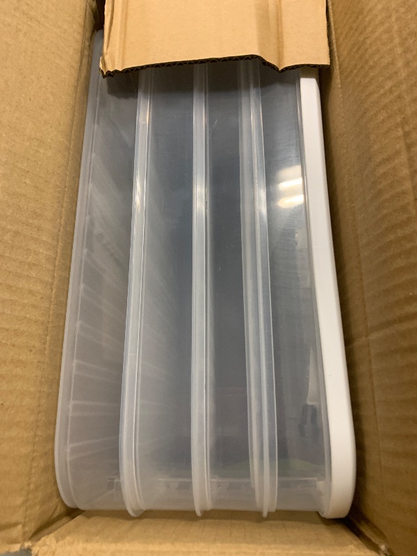 Photo 1 of 4-layer Cookie Containers,Cookie Carrier with Lid and Handle, Dumpling Box,Food Storage Containers