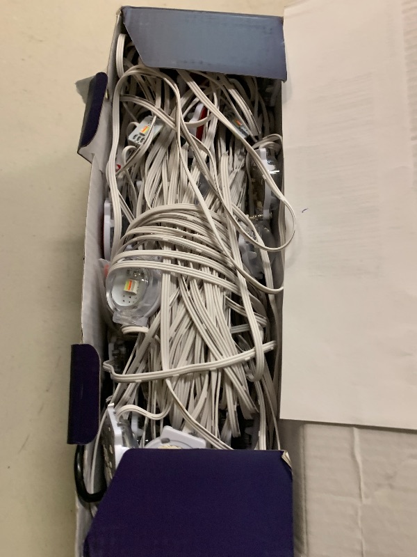 Photo 1 of 150FT Permanent Outdoor RGB Lights - Waterproof Smart LED Eaves Lights with App/Remote Control, Music Sync & DIY Scenes, Perfect for Christmas, Halloween, Parties & Daily Decor, Ideal for House Roof