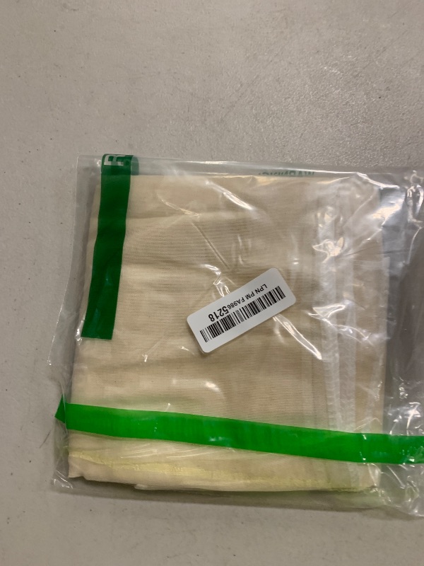 Photo 1 of 6-Pack Beige Cheesecloth, 20x20 Inch Hemmed Cheese Cloth for Straining, Reusable Unbleached Cotton Strainer for Cooking, Baking, Juicing, and Cheese Making (Grade 100)