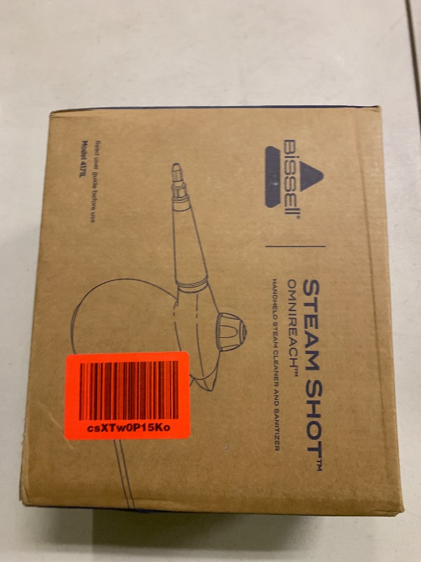 Photo 1 of BISSELL® Steam Shot™ OmniReach handheld portable steam cleaner for tile, grout, windows, bathrooms, kitchens, fabric steaming tool