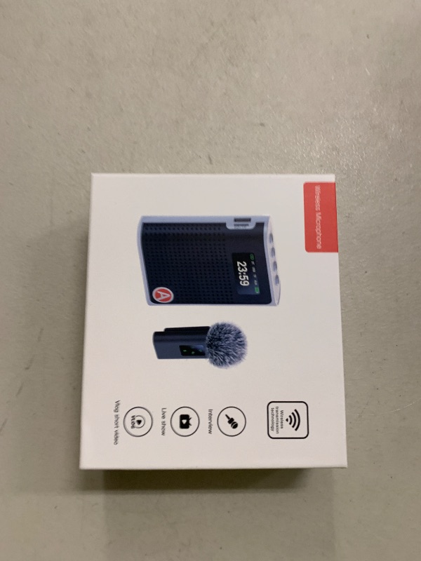 Photo 1 of 2025 New Upgraded Voice Amplifier Wireless Microphone with Magnetic Lavalier, LED Display Screen, Rechargeable Portable Microphone Speaker for Teachers, Classroom, Yoga, Meetings, Speeches, Tours