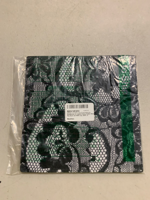 Photo 1 of 3dRose LLC Sassy Lace Print Perfect for Bachelorette Or Lingerie Parties Pattern Mouse Pad,Black and White (mp_26419_1)