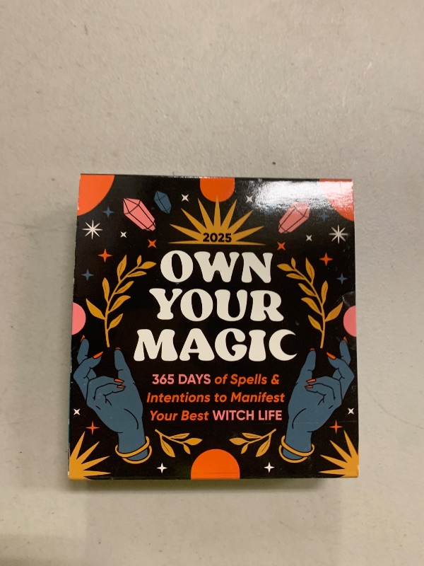 View 2 of 2025 Own Your Magic Boxed Calendar: 365 Days of Spells and Intentions to Manifest Your Best Witch Life
