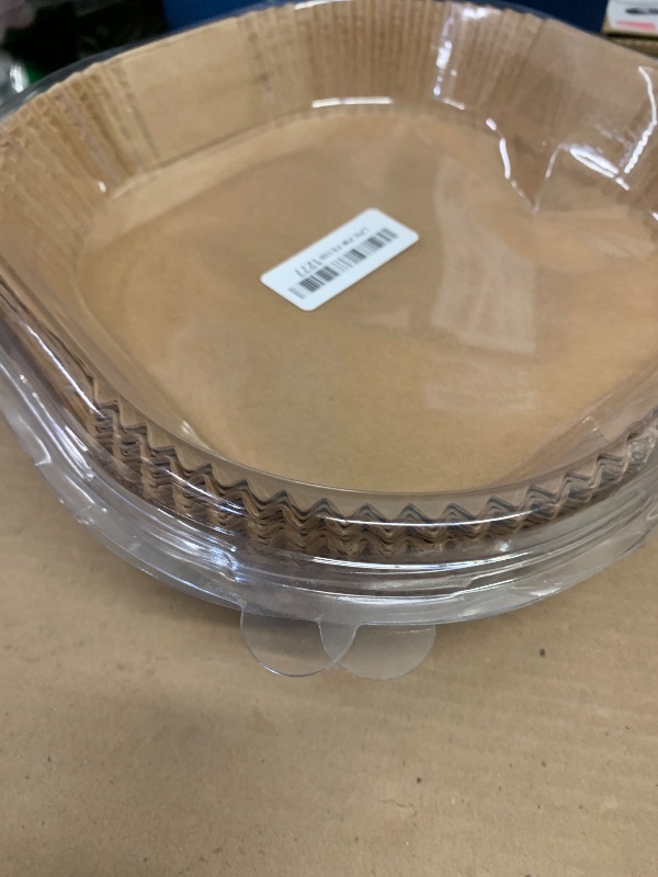 Photo 1 of 400 Pcs Air Fryer Paper Liners, 8" Square Air Fryer Liners Disposable, Heavy-Duty Parchment Paper for 5-8 qt Airfryer Basket, Non-Stick & Grease-Proof Baking Liner for Oven Pan