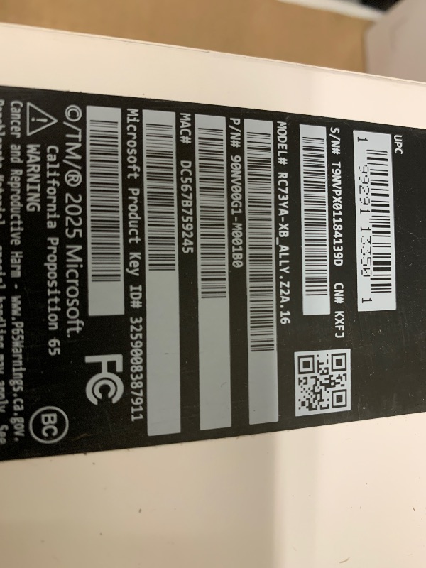 Photo 1 of ASUS ROG Xbox Ally – 7” 1080p 120Hz Touchscreen Gaming Handheld, AMD Ryzen Z2 A, 16GB RAM, 512GB SSD, White