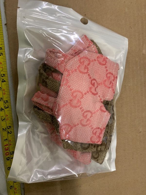 Photo 1 of 17cm Doll Clothes - 4PCS Clothes and Hats?for 6.7 Inches Pink & Brown Doll Accessories Including 2 Complete Sets of Clothing