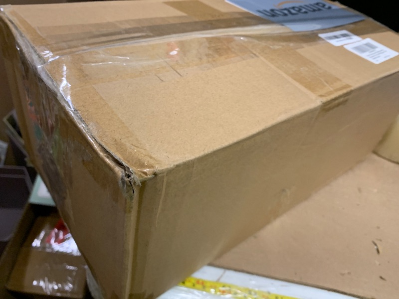 Photo 1 of 2 Pack 24"/2FT Thick Snow Flocked Tabletop Christmas Tree, Small Christmas Tree with 50 Lights Timer Battery Operated 70 Snowy Branches 24 Red Berries 8 Pinecones Burlap Base Xmas Decor Indoor Home