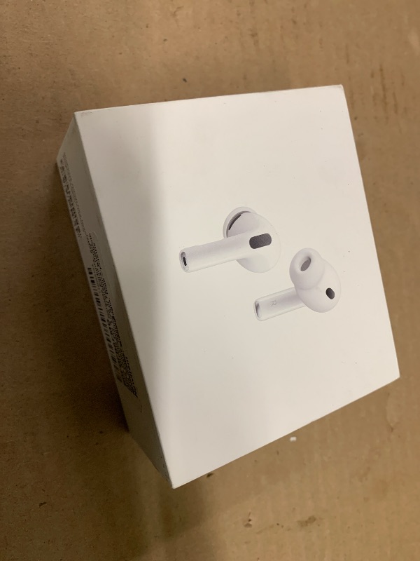 Photo 1 of Apple AirPods Pro 3 Wireless Earbuds, Active Noise Cancellation, Live Translation, Heart Rate Sensing, Hearing Aid Feature, Bluetooth Headphones, Spatial Audio, High-Fidelity Sound, USB-C Charging
