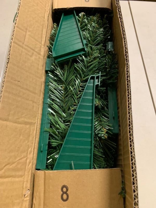 Photo 1 of 3 Feet Green Christmas Tree with Lights, 8 Modes Timer 50 Warm White Lights Battery Operated Small Artifical Full Christmas Tree for Indoor Home Tabletop Office Xmas Holiday Decorations