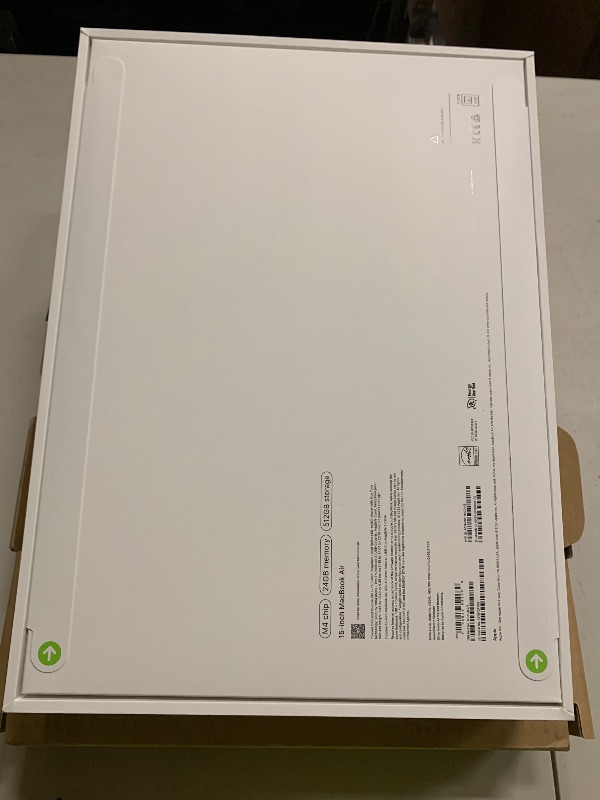 Photo 1 of Apple 2025 MacBook Air 15-inch Laptop with M4 chip: Built for Apple Intelligence, 15.3-inch Liquid Retina Display, 24GB Unified Memory, 512GB SSD Storage, 12MP Center Stage Camera, Touch ID; Midnight