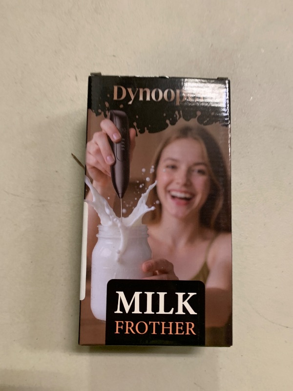 Photo 1 of Dynooper Electric Milk Frother Handheld: Rechargeable 3 in 1 - LED Digital Display with 3 Speeds Portable Stainless Steel Drink Foam Mixer for Milk Coffee, Lattes, Cappuccino, Matcha - Starlight Black