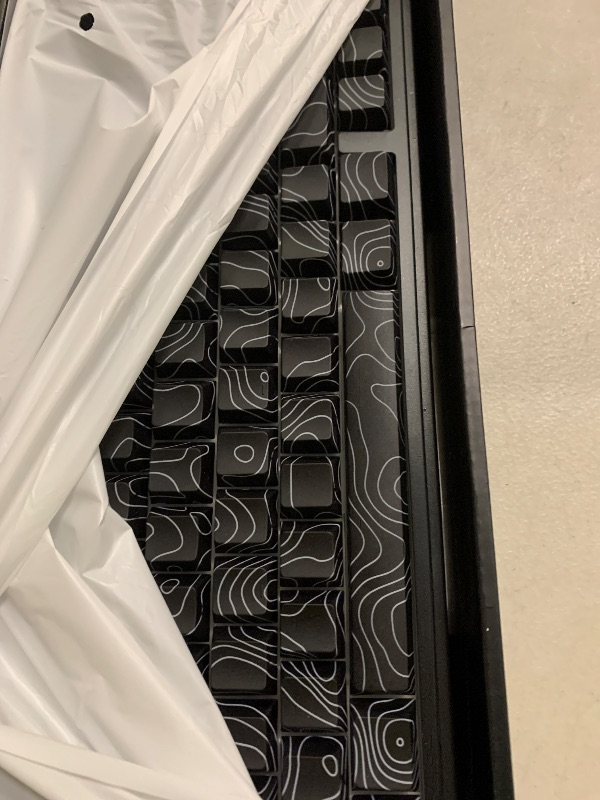 Photo 1 of AULA F75 Pro Wireless Mechanical Keyboard with Knob,75% Hot Swappable Custom Gaming Keyboards,RGB Backlit,Pre-lubed Switches,Side Printed PBT Keycaps Creamy Sounding Computer Keyboard, Line Black