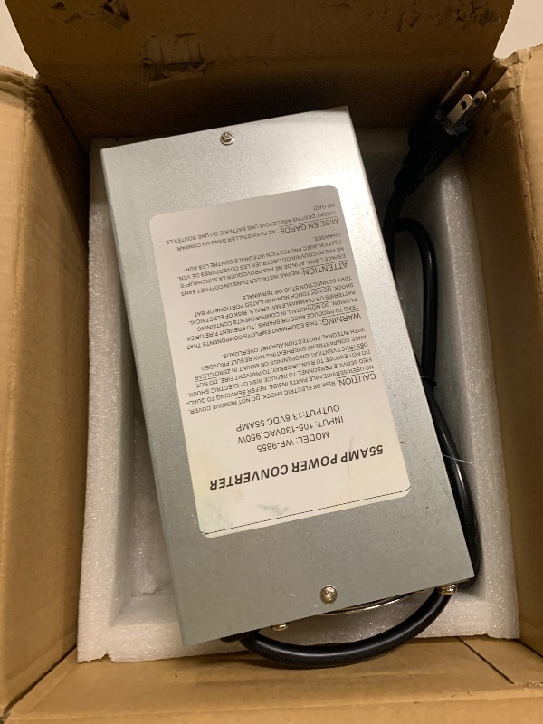 Photo 1 of ???? ??????? WF-9855 55 Amp Power Converter, Rv Power Converter, WF-9855-AD, Replace for RV Trailer Camper 9800 Series, WF-9855-AD, 55 Amp Power Converter for Rv, 5 Years Warranty