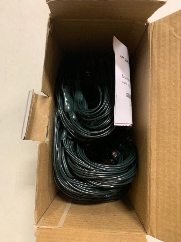 Photo 1 of 2 PACK Outdoor Garden Light - Waterproof Net Lights, 200 LED Battery Operated Tree String Light with 8 Modes, Mesh Curtain Lights for Garden Patio Yard Christmas Tree and Holiday Decor(Red/Green)