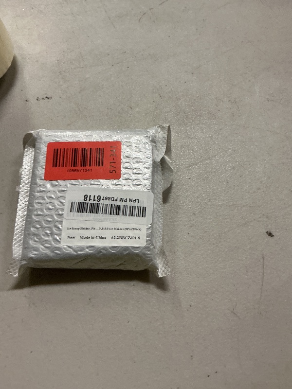 Photo 1 of 2 Pcs Black Upgrade Powerful Magnetic Ice Scoop Holder, Adjustable Multi-Angle, Compatible with Ge Opal Nugget Ice Maker 1.0 & 2.0, Fit for Use on Any Metal Surface, Scoop and Ice Maker Not Included