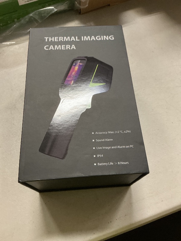 Photo 1 of THERMAL IMAGING CAMERA, 256 X 192 IR HIGH RESOLUTION HANDHELD INFRARED CAMERA WITH DUAL-LIGHT FUSION, PC ANALYSIS SUPPORTED