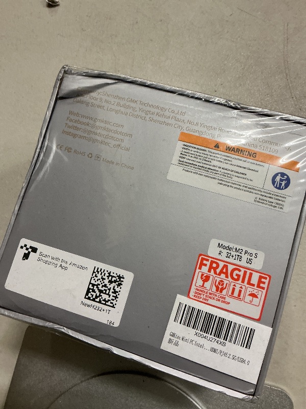 Photo 1 of GMKtec Mini PC Intel Core i7-1185G7 (up to 4.8 GHz) 32GB DDR4 1TB SSD Desktop Mini Computers WiFi 6, BT 5.2/ DP, HDMI/RJ45 2.5G/USB4.0