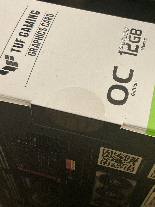 Photo 1 of ASUS TUF Gaming GeForce RTX ™ 5070 12GB GDDR7 OC Edition Gaming Graphics Card (PCIe® 5.0, HDMI®/DP 2.1, 3.125-slot, Military-Grade Components, Protective PCB Coating, axial-tech Fans)