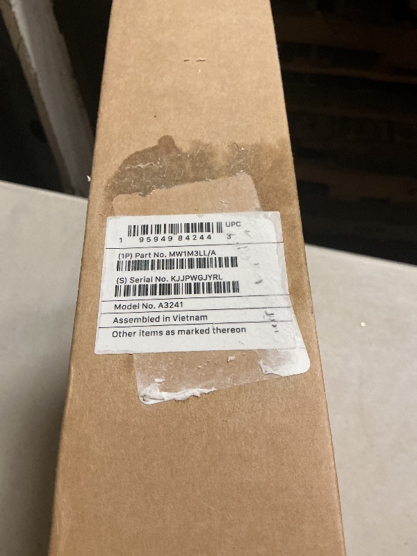 Photo 1 of Apple 2025 MacBook Air 15-inch Laptop with M4 chip: Built for Apple Intelligence, 15.3-inch Liquid Retina Display, 16GB Unified Memory, 512GB SSD Storage, 12MP Center Stage Camera, Touch ID; Midnight