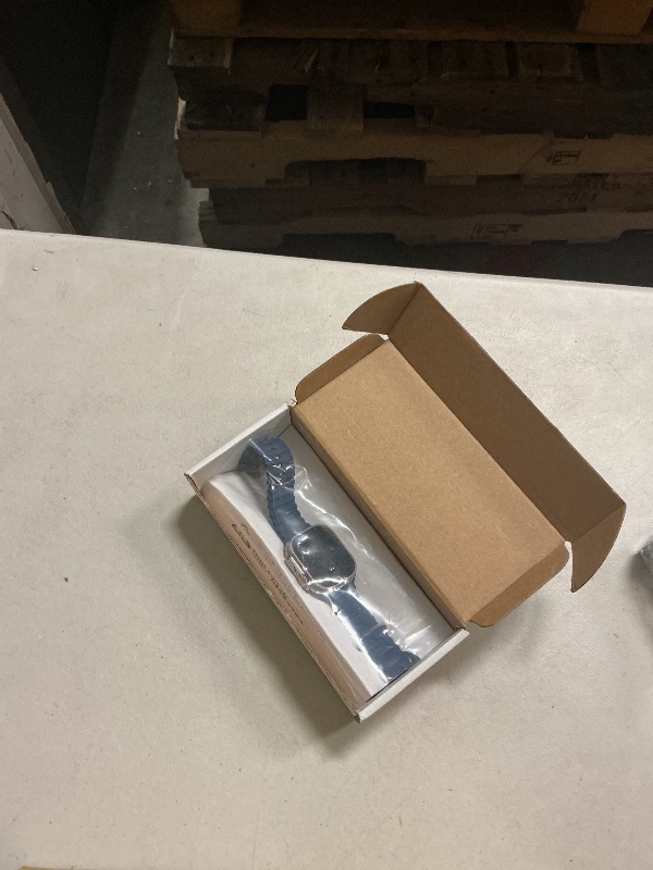 Photo 1 of Apple Watch Ultra 2 [GPS + Cellular, 49mm] - Titanium Case with Blue Ocean Band, One Size (Renewed)